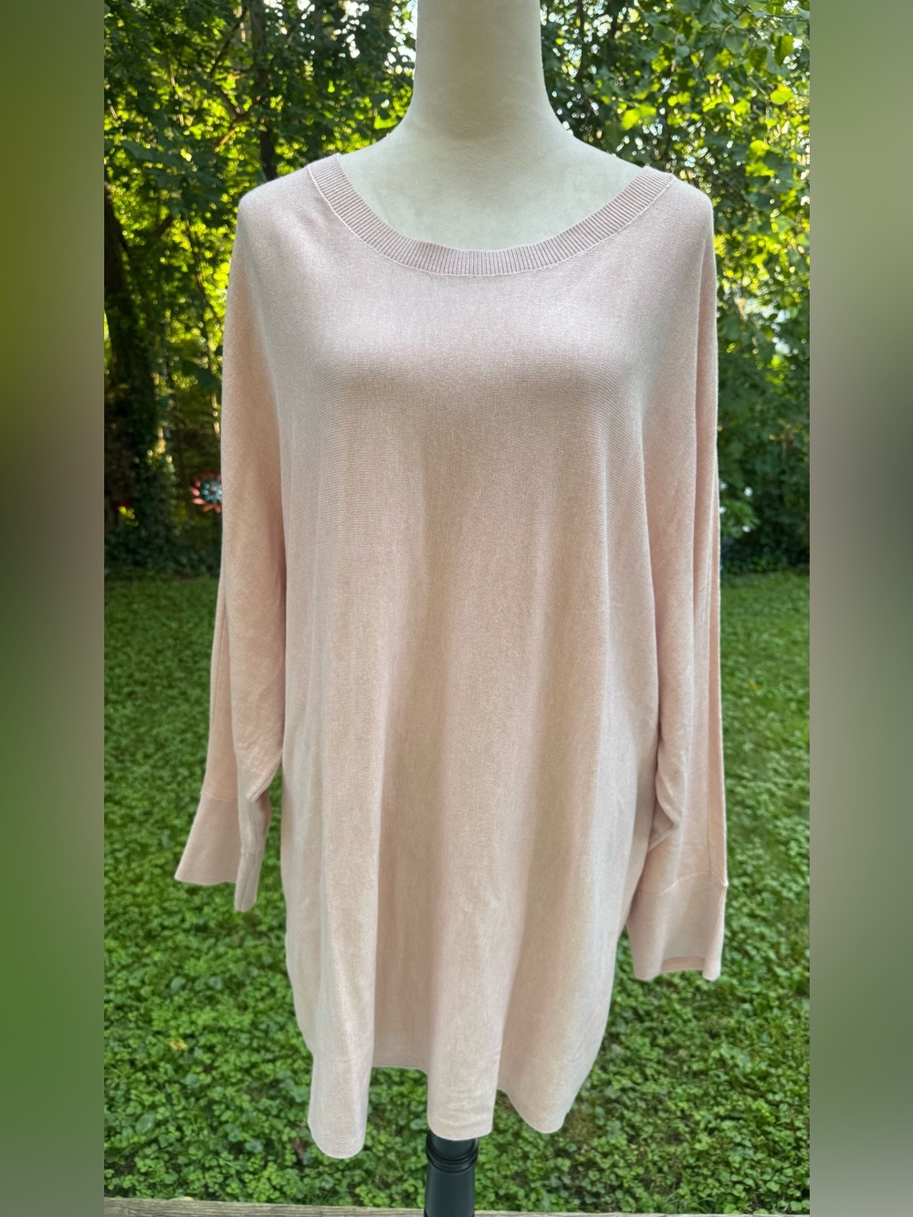 Loft Plus Size 24/26 Light Pink Sweater New With Tags